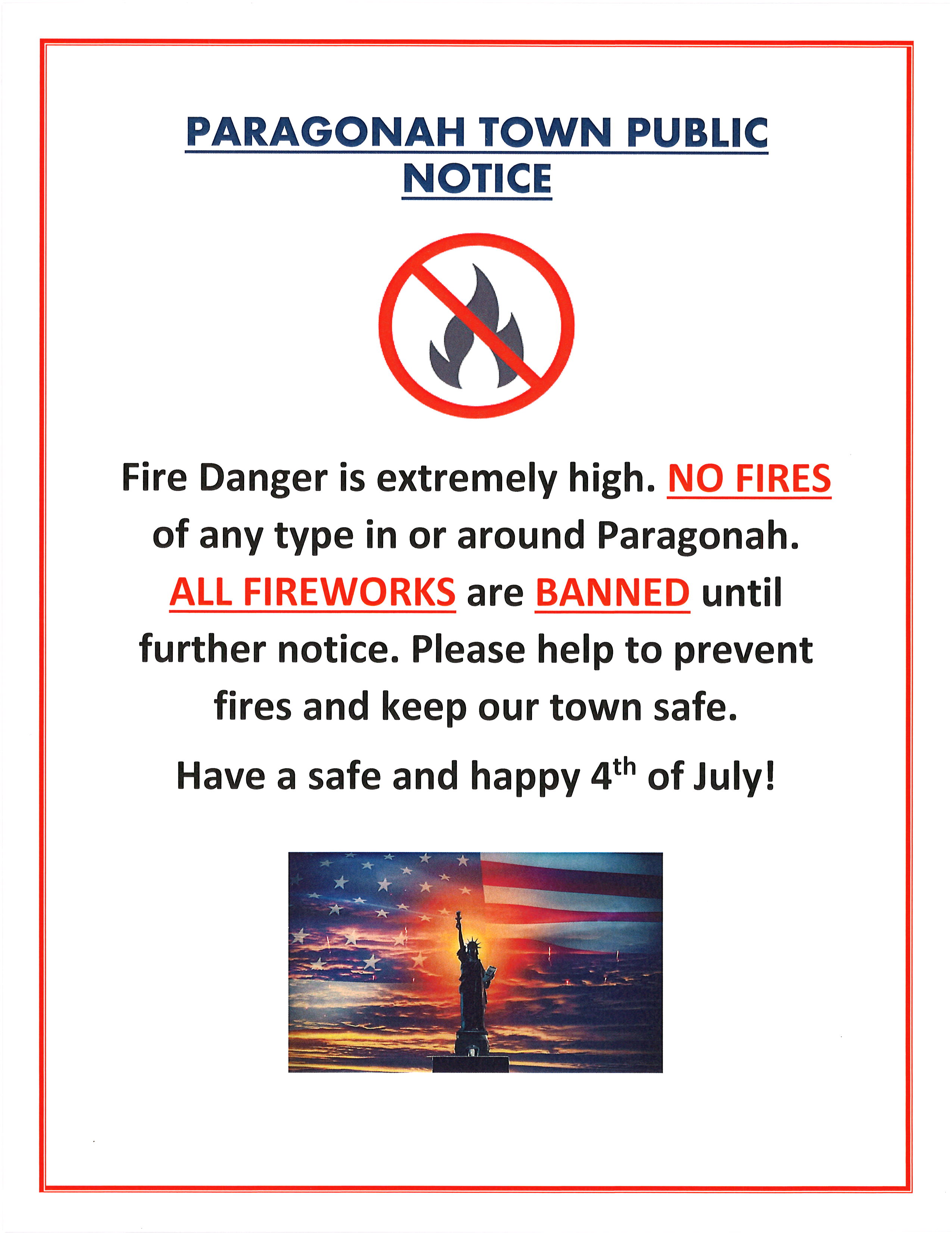 No Fires